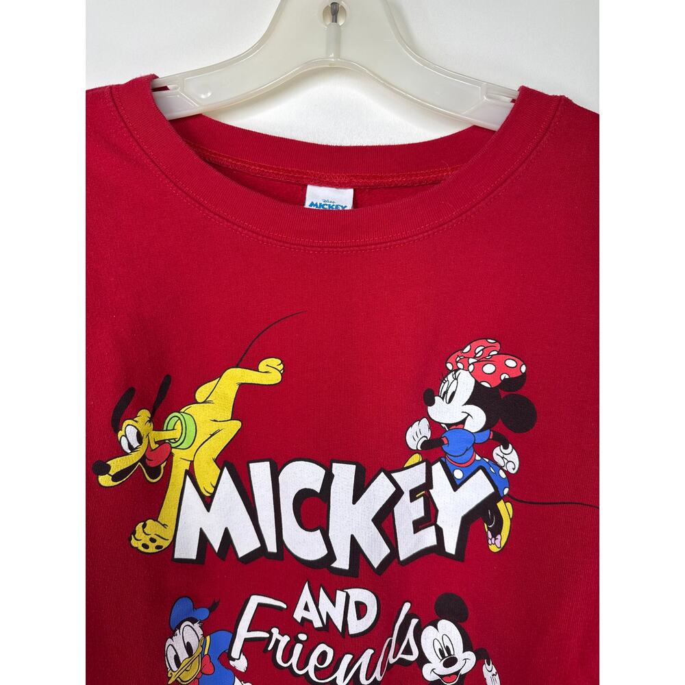 Disney Mickey and Friends Sweatshirt, Jr Size Large, Y2K, Unisex - Picture 5 of 7